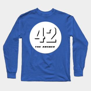 The Answer Long Sleeve T-Shirt